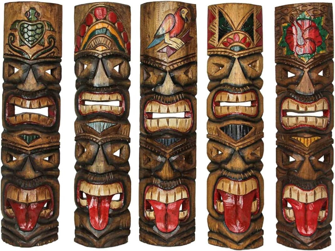Our Review of Zeckos Hand-Carved Tiki Masks: Tropical Home Charm