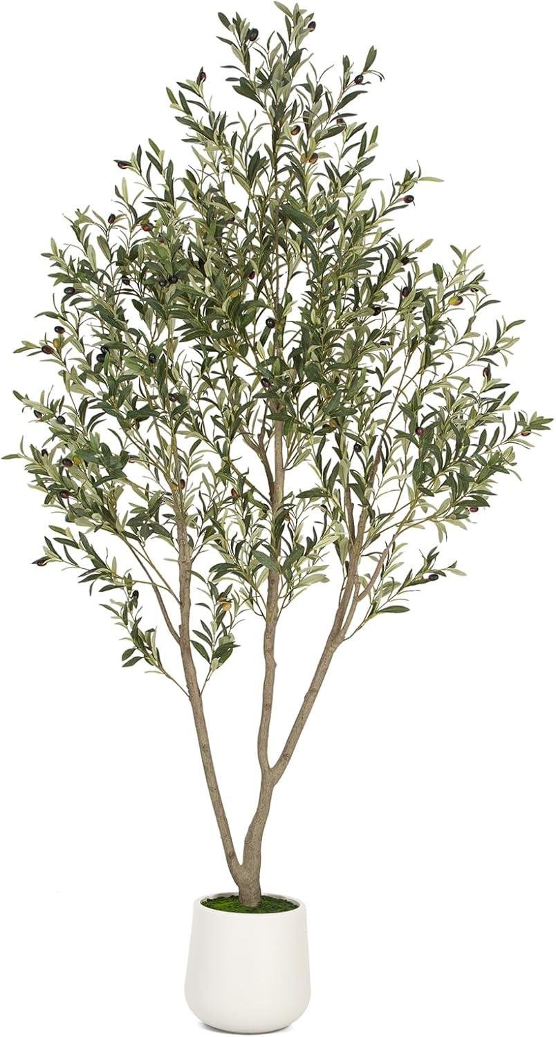 VIVATREES 7FT Faux Olive Tree Review: Stylish, Low-Maintenance Decor