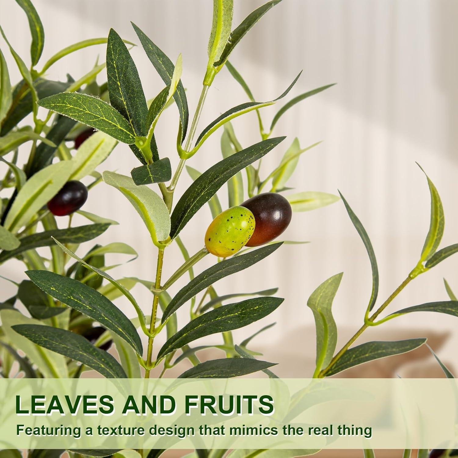 VIVATREES 7FT Faux Olive Tree Review: Stylish, Low-Maintenance Decor