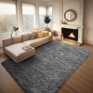 Why We Love the Ophanie 8×10 Soft Shag Rug for Cozy Living Spaces