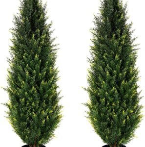 Our Review of 43in Artificial Cedar Trees: Easy Care & Stylish Decor