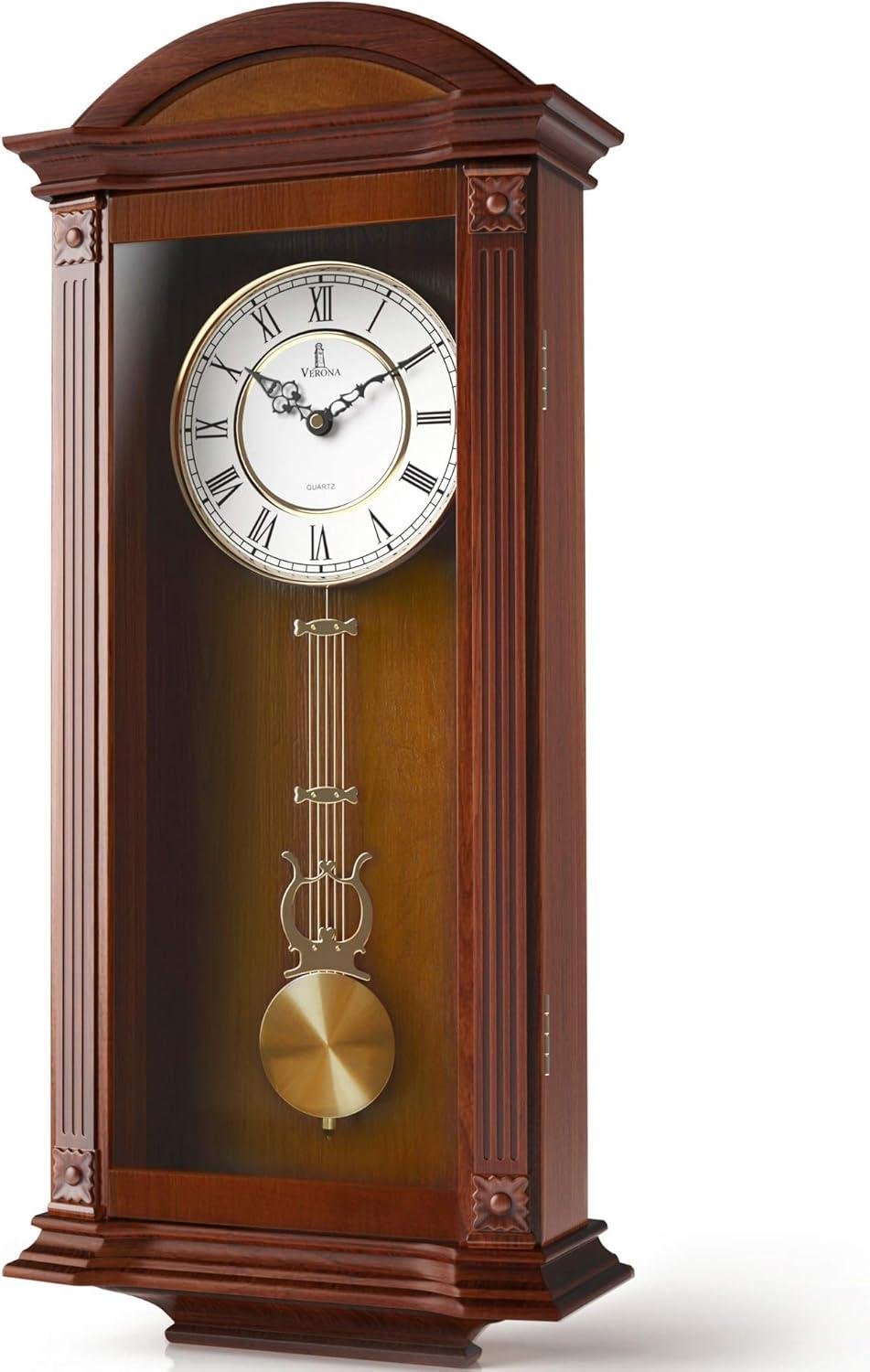 Why We Love the Elegant Wooden Pendulum Wall Clock