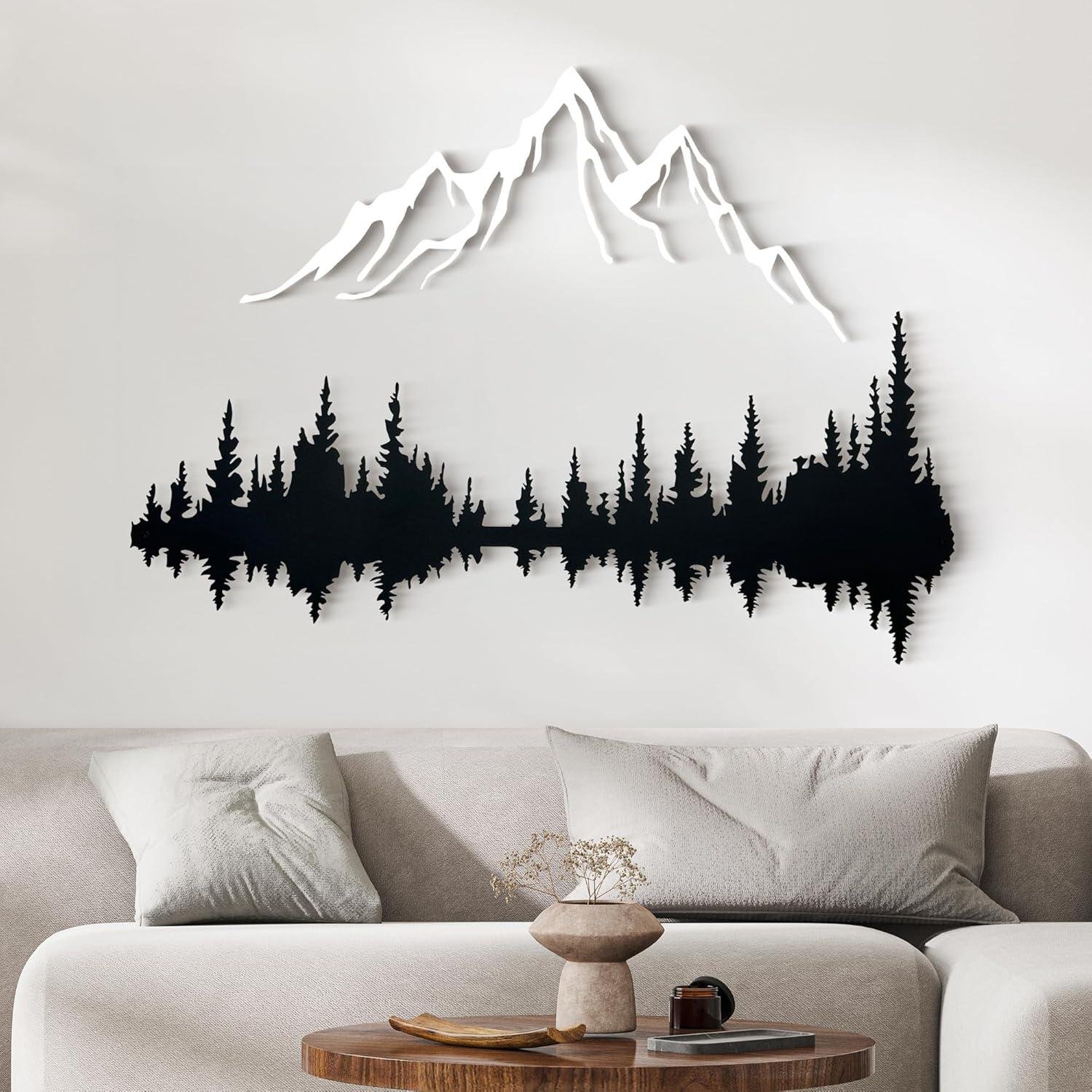 Bringing Nature Indoors: Our Review of Wita Home Mountain Metal Art