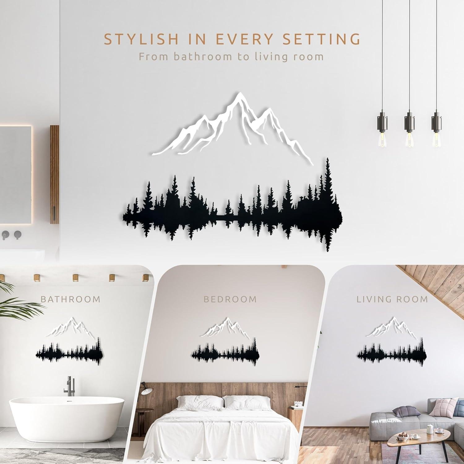 Bringing Nature Indoors: Our Review of Wita Home Mountain Metal Art