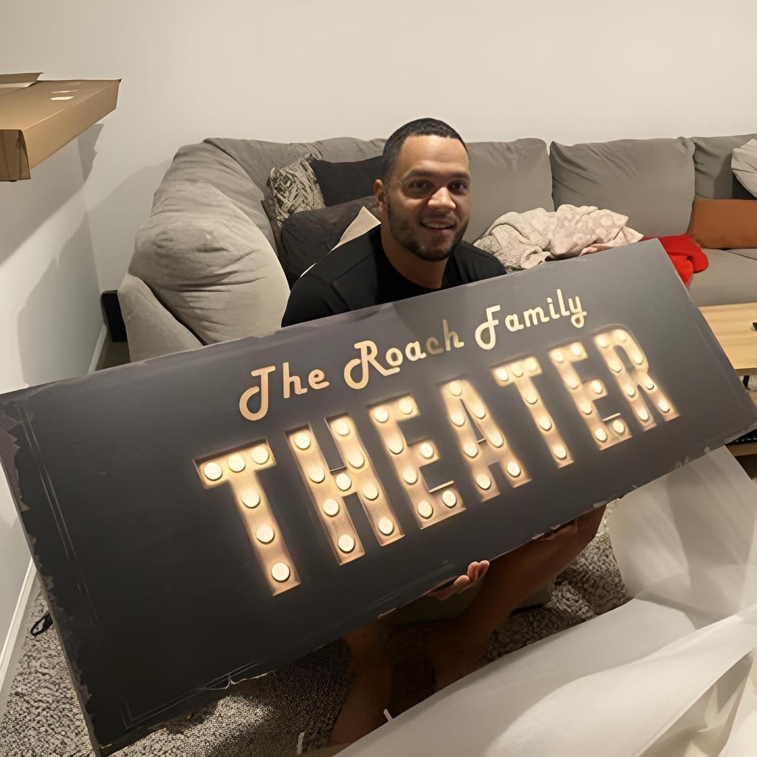 Why We Love the Tailored Canvases Personalized Theater Wall Art