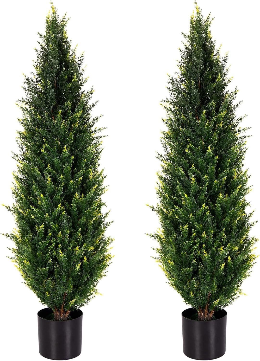 Our Review of 43in Artificial Cedar Trees: Easy Care & Stylish Decor