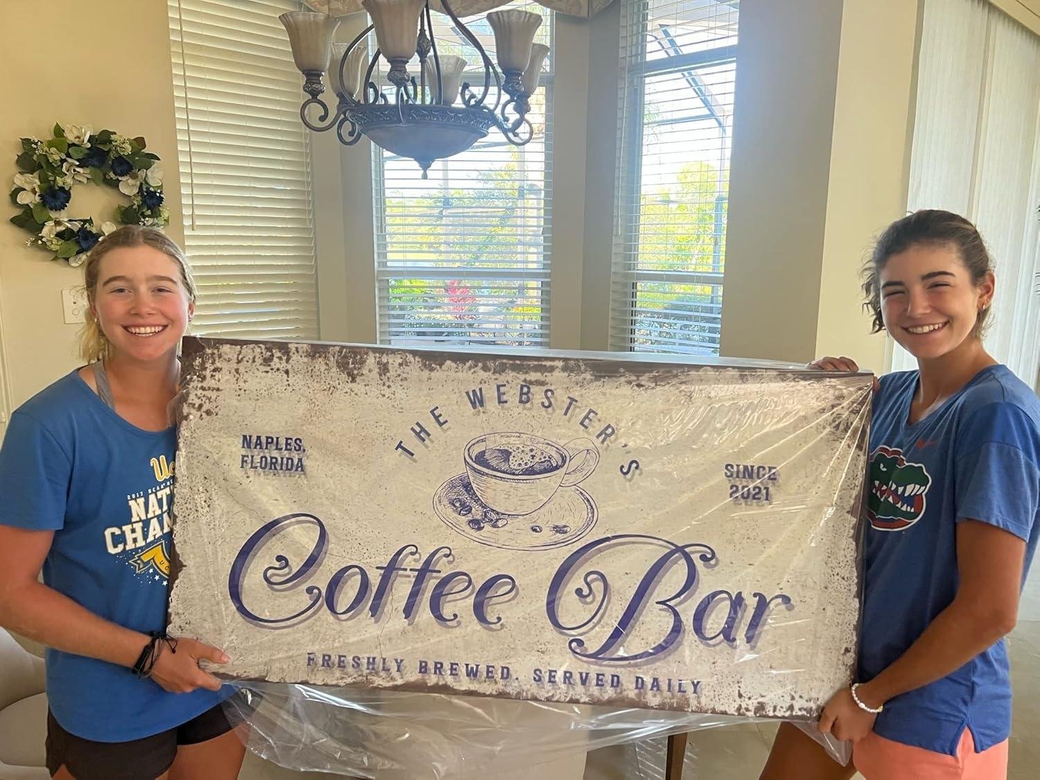 Our Review of Tailored Canvases Custom Coffee Bar Sign: Stylish & Durable