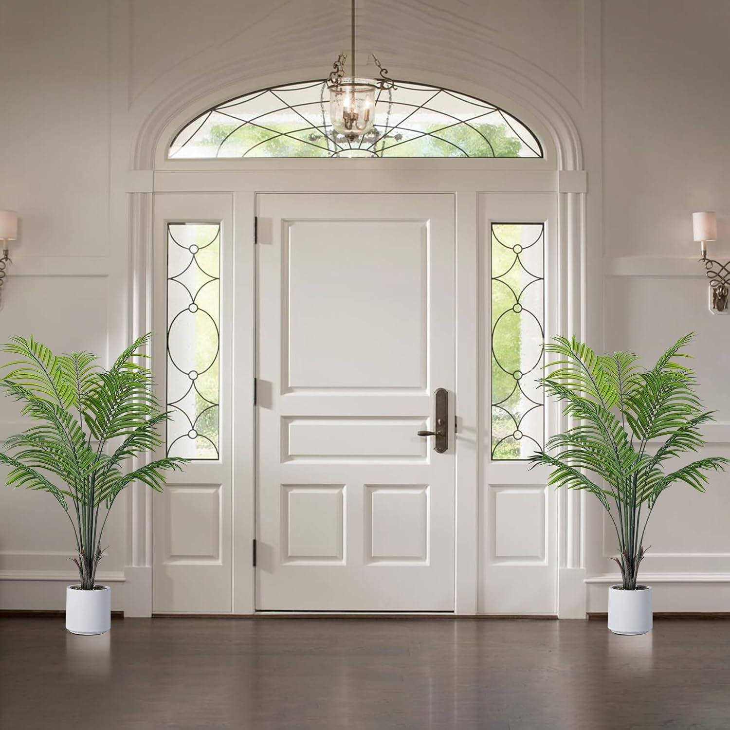 Our Review of the Jocoevol 4FT Artificial Areca Palm Tree Set