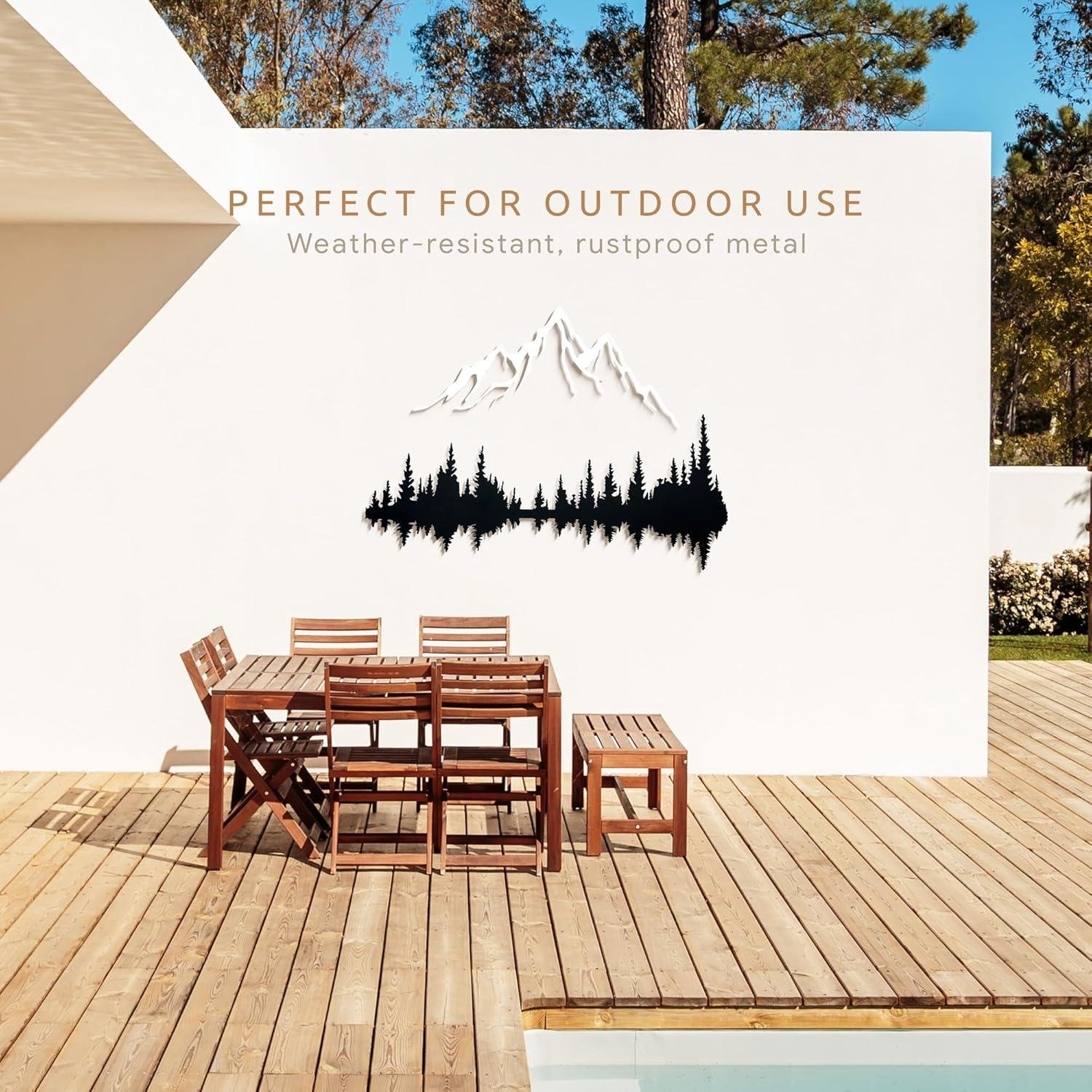 Bringing Nature Indoors: Our Review of Wita Home Mountain Metal Art