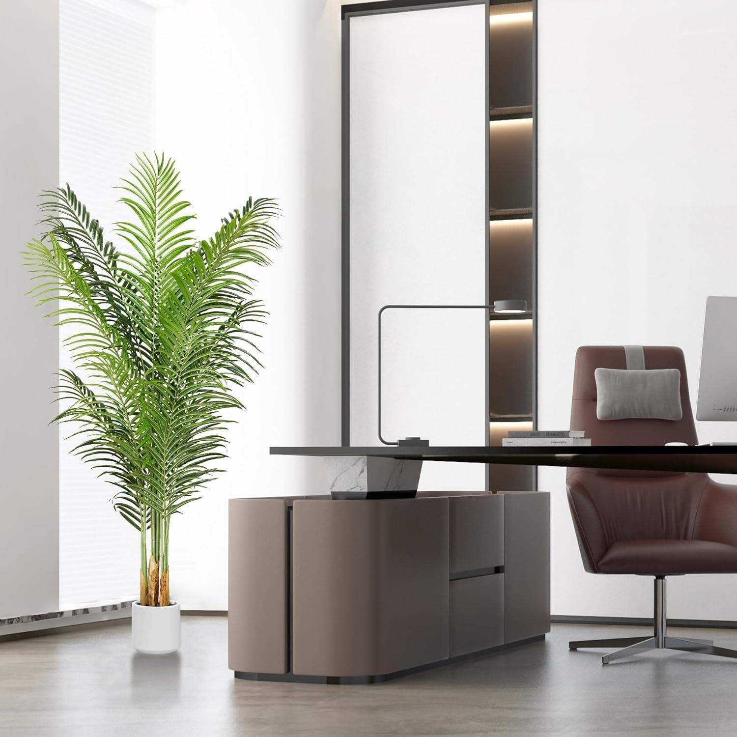 Our Review: Realistic 6Ft Artificial Palm Tree for Home & Office Decor
