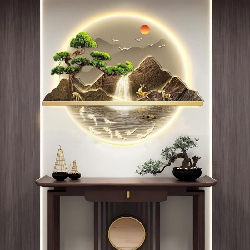 Our Review of QJSZMEI 3D LED Wall Art: Depth and Elegance for Home