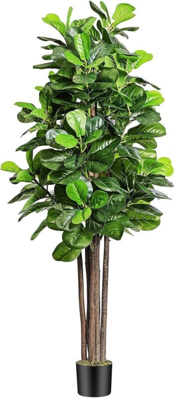 Why We Love This 6ft Artificial Fiddle Leaf Fig Tree for Home Decor