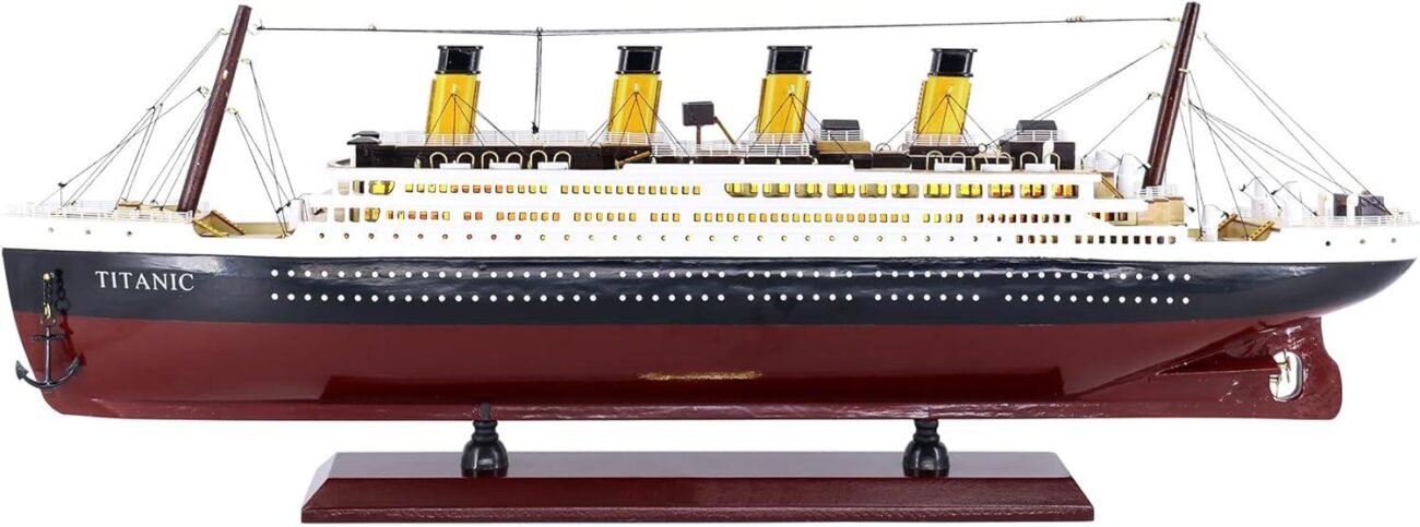 Our Honest Review: Titanic 24-inch Wooden Ship Model Decor