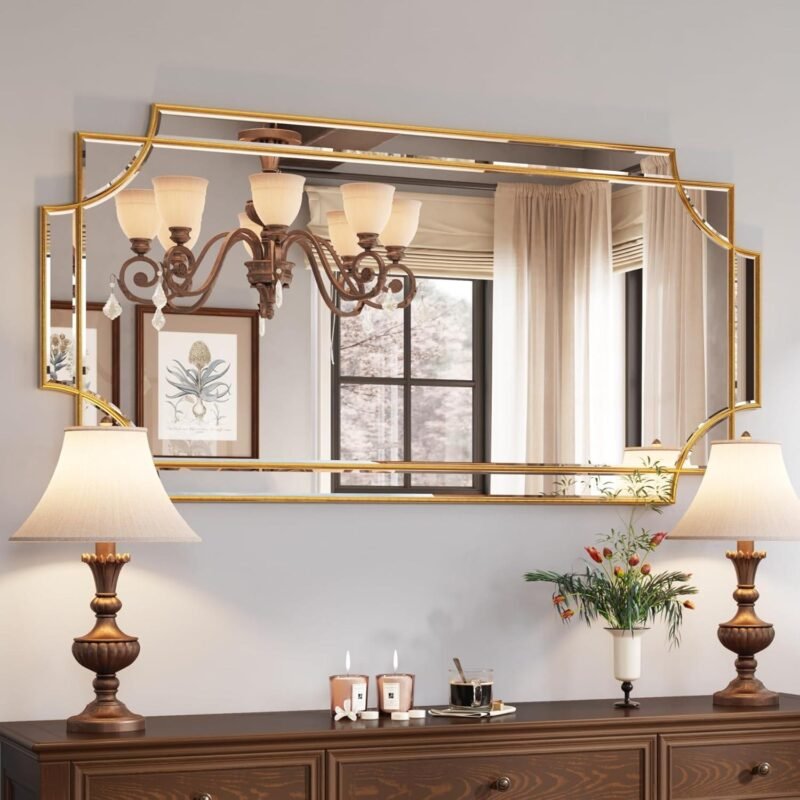 Our Honest Review: Kelly Miller 24″x48″ Gold Mirror for Home Decor