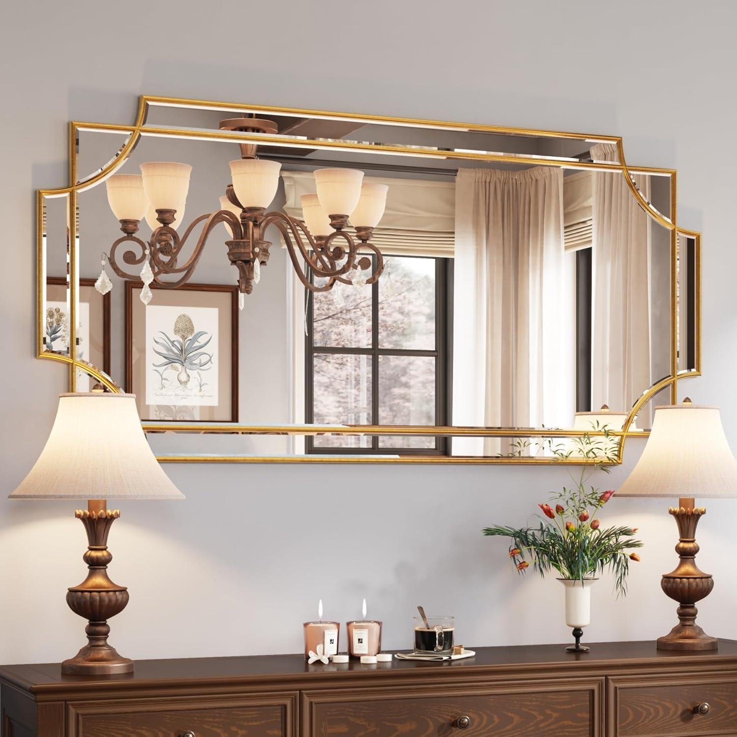 Our Honest Review: Kelly Miller 24″x48″ Gold Mirror for Home Decor