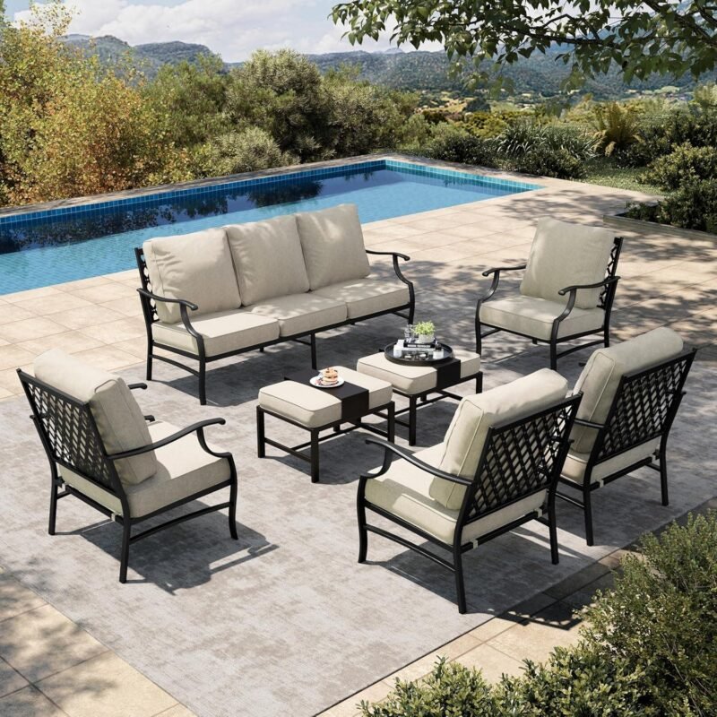 Our Honest Review: HERA’S HOUSE 7-Piece Patio Set Comfort & Durability