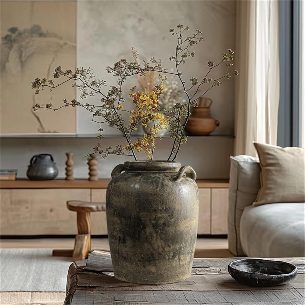 Our Review of LuxenHome Vintage Ceramic Vase: Rustic Charm for Any Room