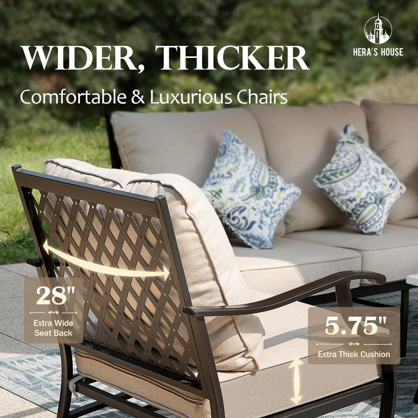 Our Honest Review: HERA'S HOUSE 7-Piece Patio Set Comfort & Durability