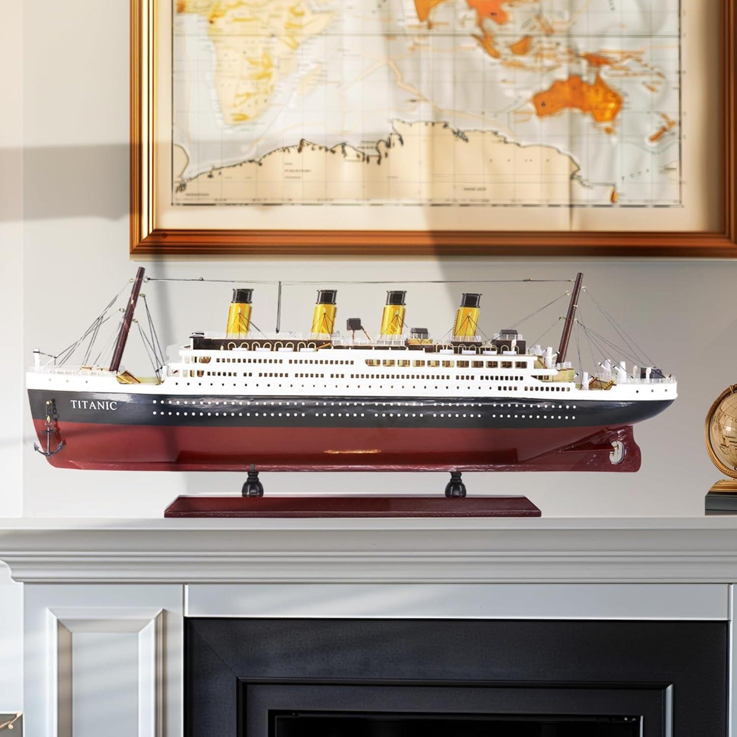 Our Honest Review: Titanic 24-inch Wooden Ship Model Decor