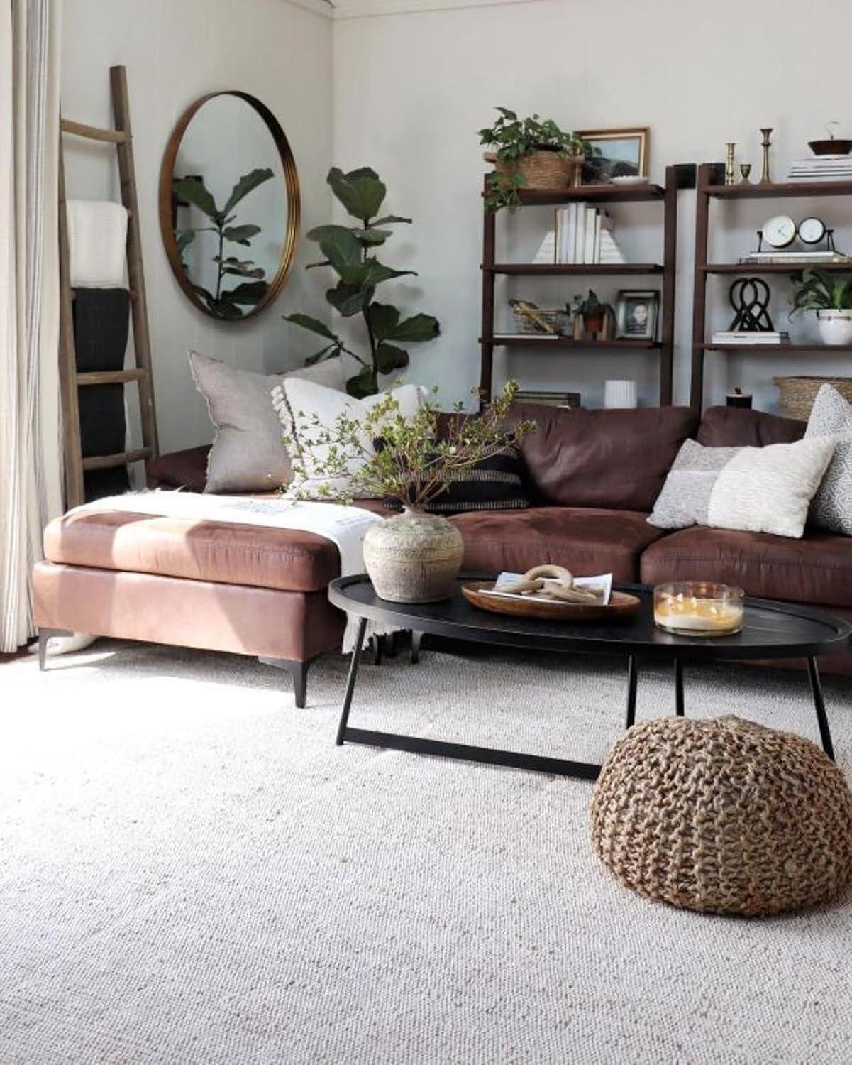 Our Review of the FRELISH DECOR Jute Blend Rug: Stylish & Durable Choice