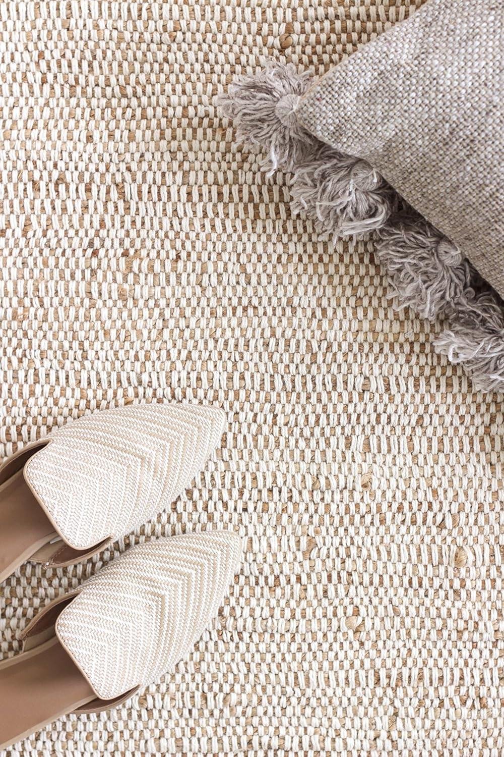Our Review of the FRELISH DECOR Jute Blend Rug: Stylish & Durable Choice