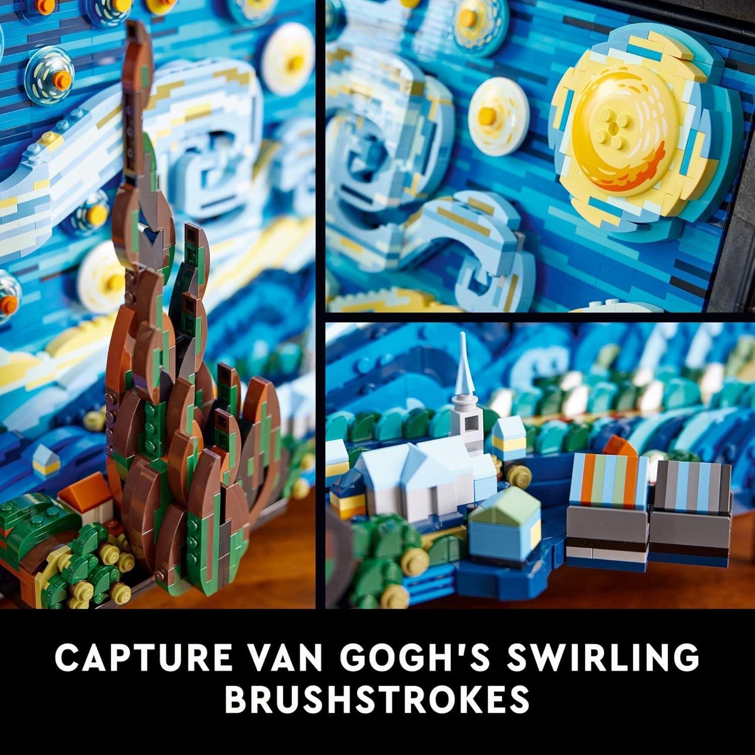 Building Vincent Van Gogh's Starry Night: Our LEGO Ideas Review