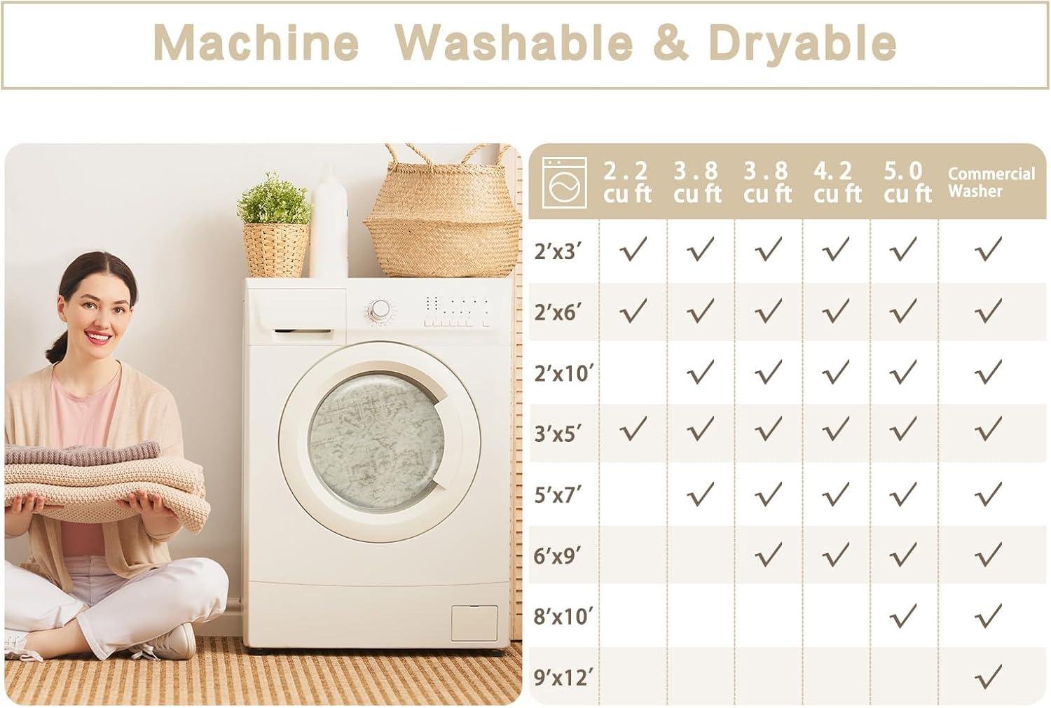 Why We Love Our Washable 8x10 Vintage Area Rug