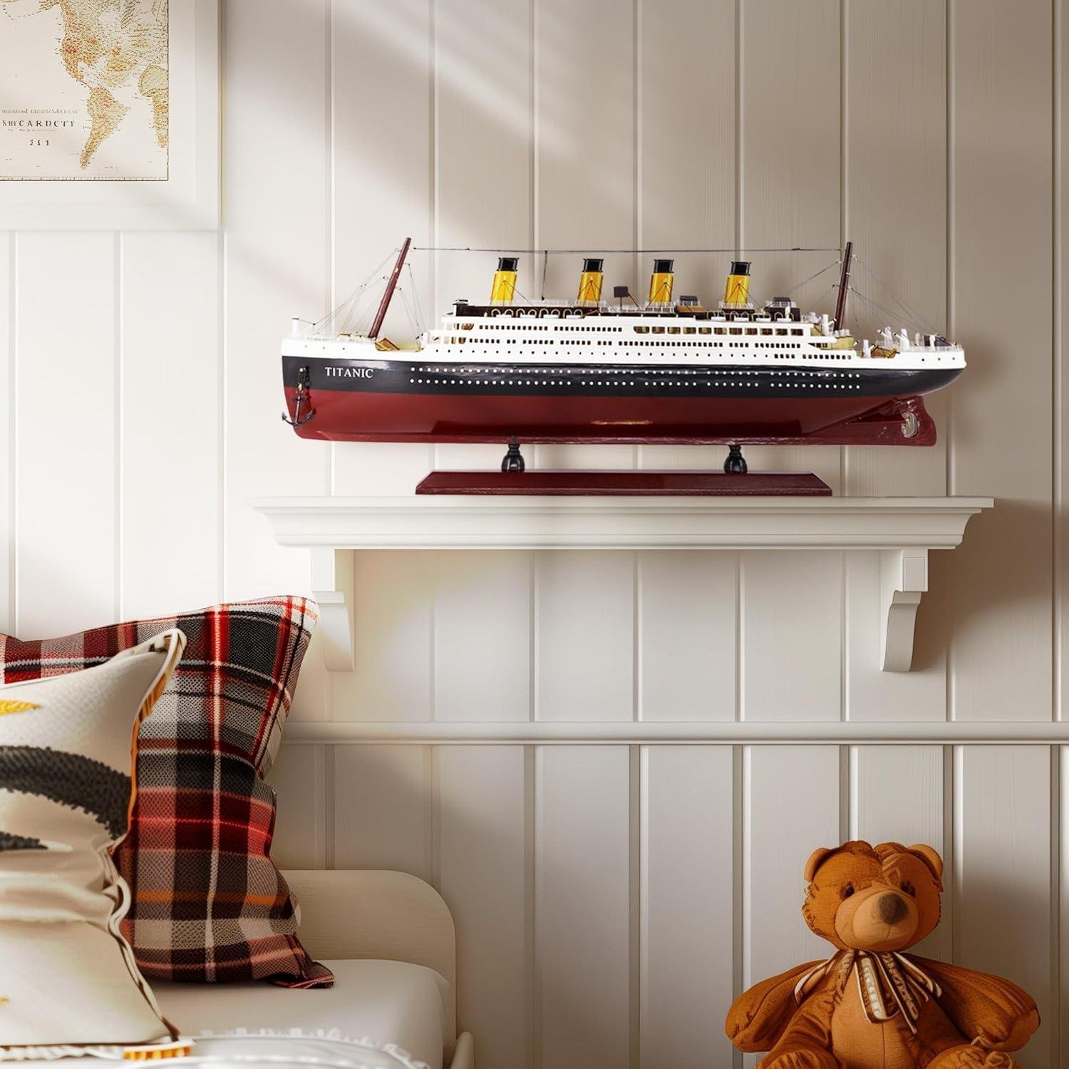 Our Honest Review: Titanic 24-inch Wooden Ship Model Decor