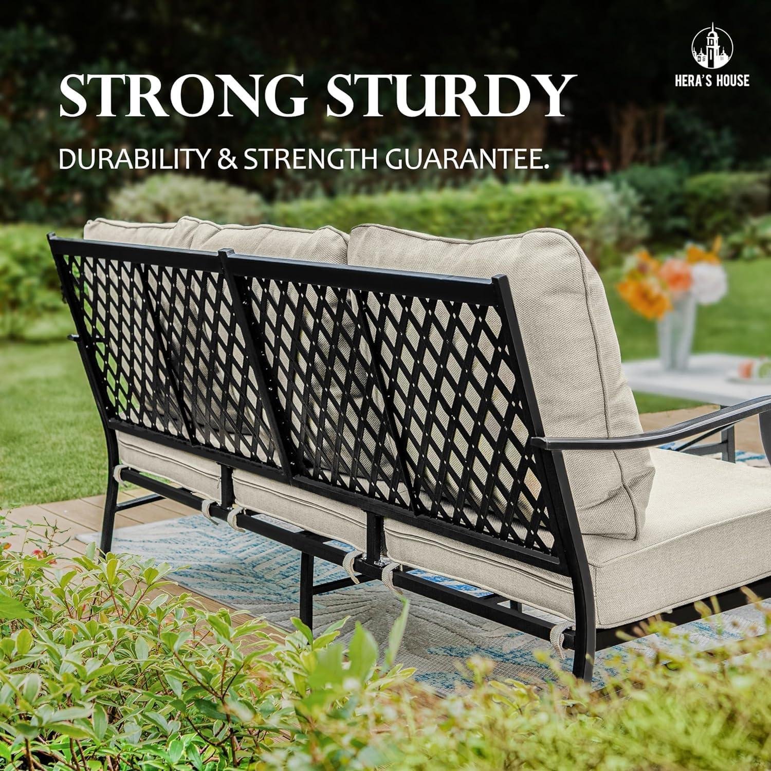 Our Honest Review: HERA'S HOUSE 7-Piece Patio Set Comfort & Durability
