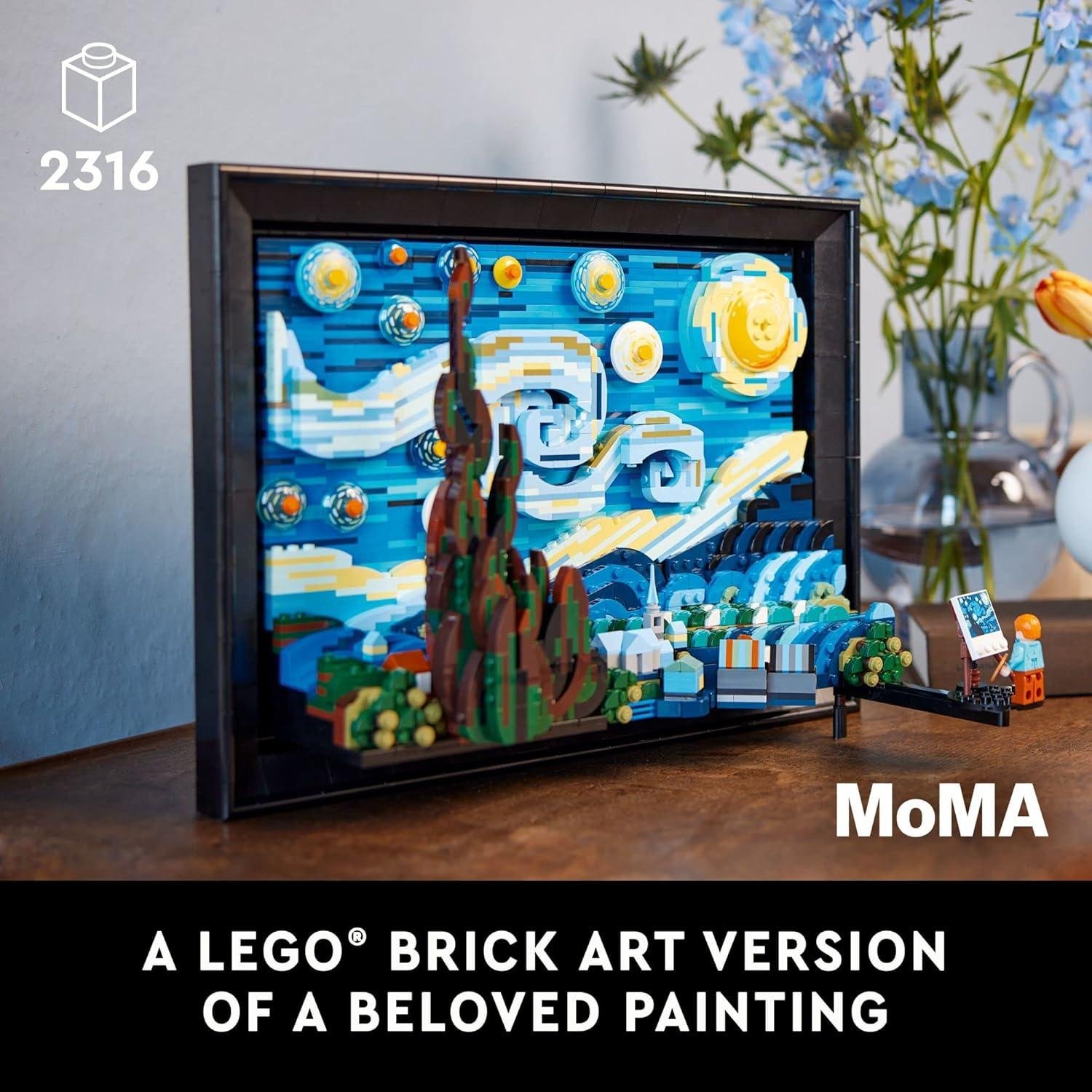 Building Vincent Van Gogh's Starry Night: Our LEGO Ideas Review
