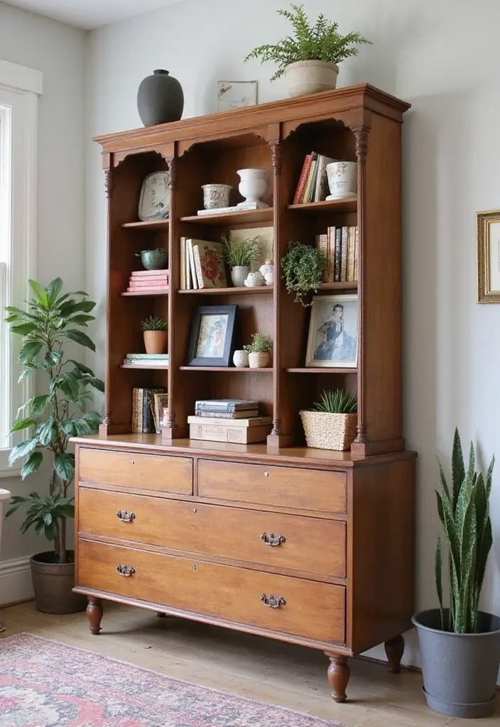10 Mind-Blowing DIY Home Organization Hacks You Never Knew Existed! - 10. Repurpose Old Furniture into Storage