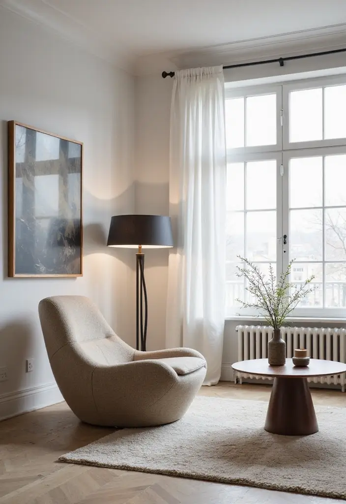 10 Modern Minimalist Decor Ideas That Will Transform Your Home into a Chic Oasis! - 2. Invest in Statement Furniture