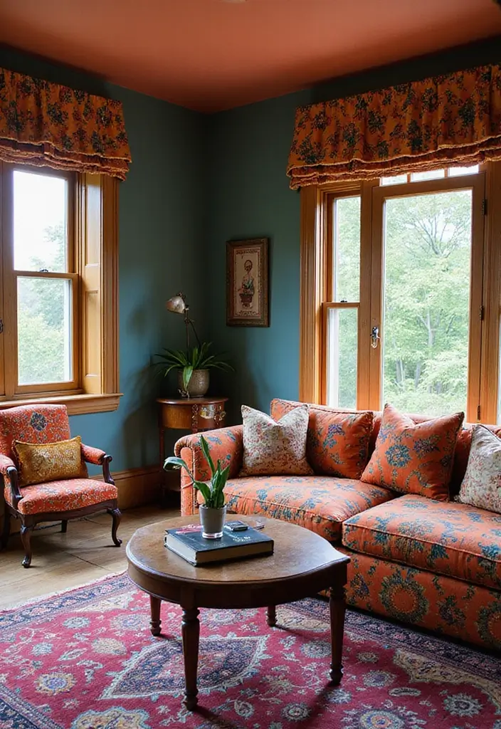 10 Seasonal Decor Trends You’ll Want to Try This Year (Number 5 Will Blow Your Mind!) - 3. Bold Patterns and Statement Pieces