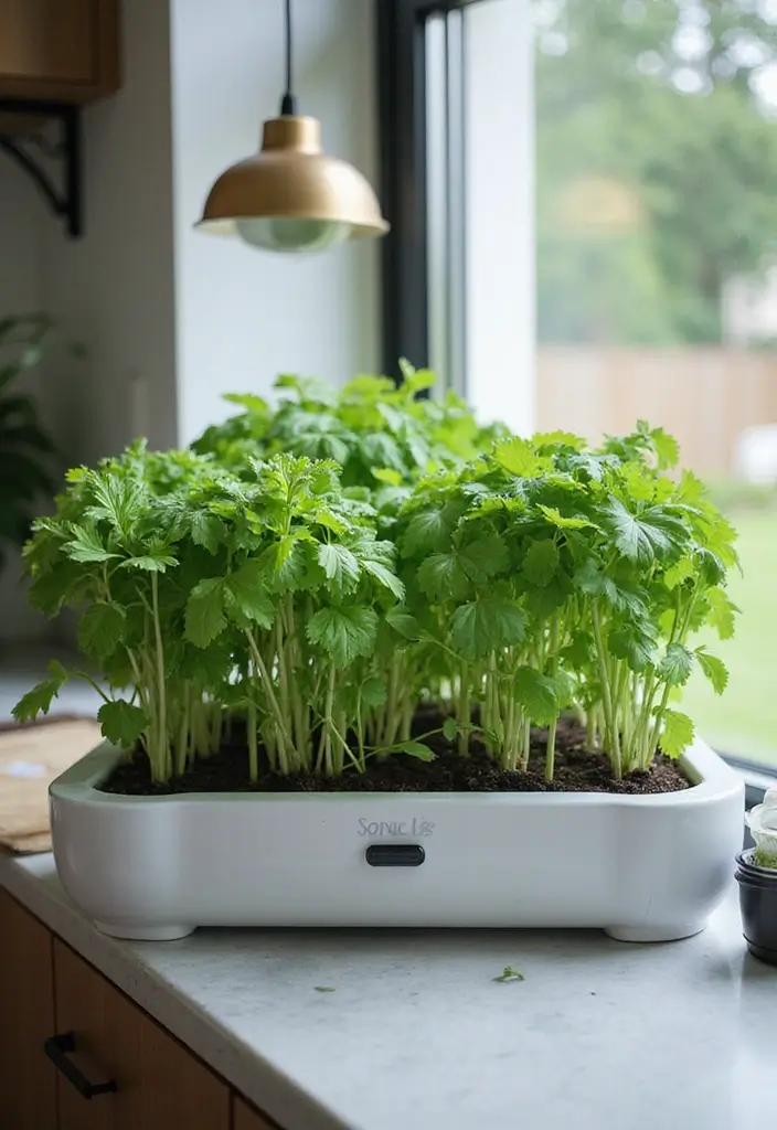 12 Creative Herb Garden Ideas That'll Make Your Kitchen Smell Amazing (Don't Miss #6!) - 6. Hydroponic Herb Garden