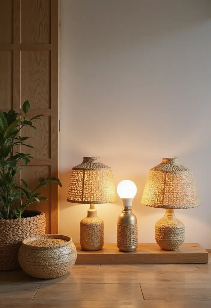 12 Modern Lighting Solutions That Will Instantly Elevate Your Home Decor! - 10. Eco-Friendly Lighting Options