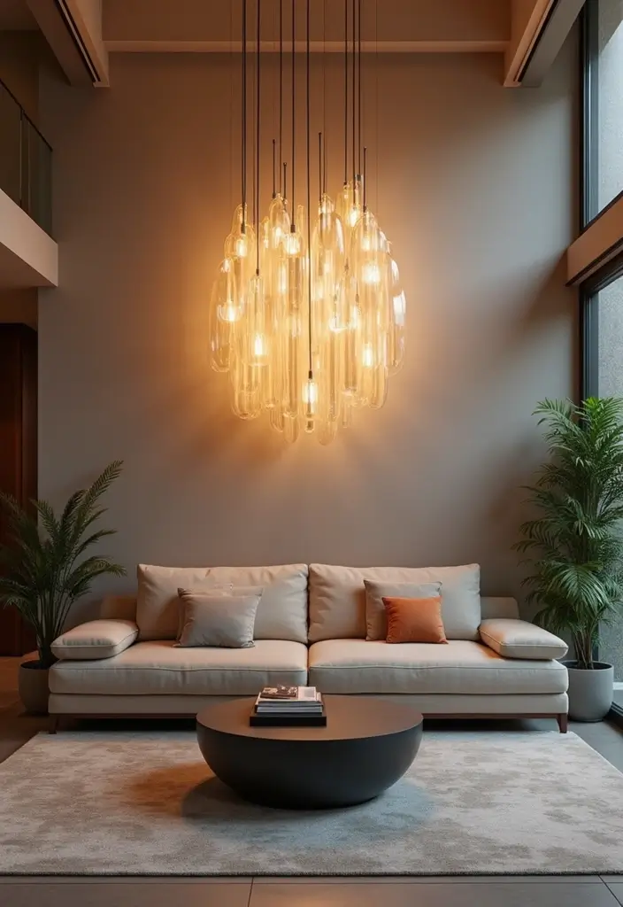 12 Modern Lighting Solutions That Will Instantly Elevate Your Home Decor! - 12. Artistic Light Fixtures