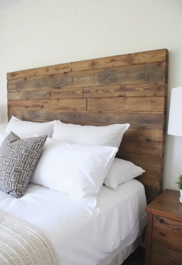 15 DIY Home Improvement Tips That Will Transform Your Space Overnight! - 12. Add a DIY Headboard