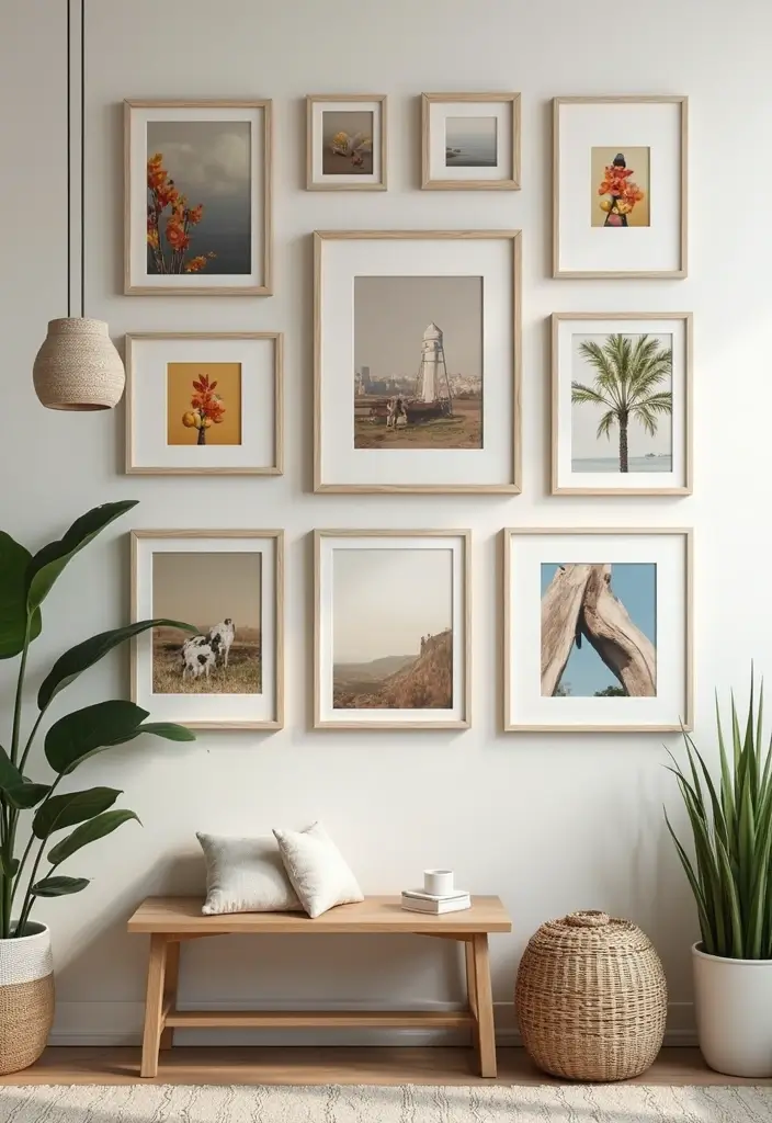 15 DIY Home Improvement Tips That Will Transform Your Space Overnight! - 2. Create a Gallery Wall