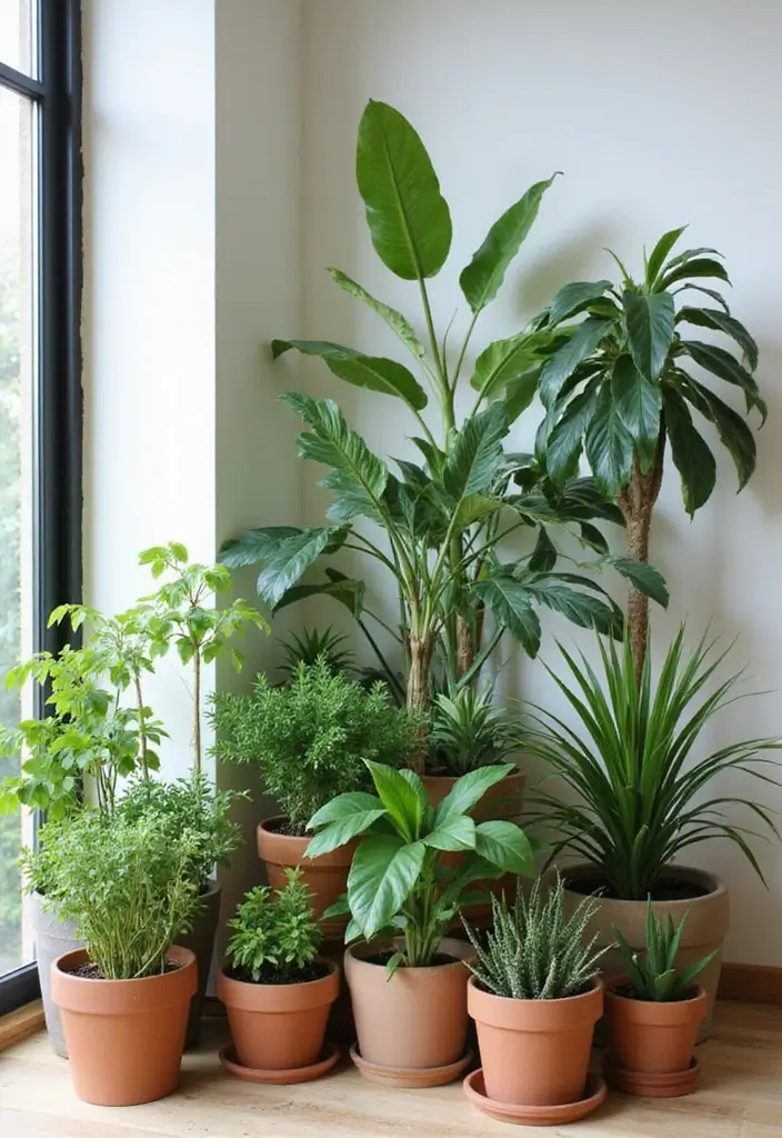 15 DIY Home Improvement Tips That Will Transform Your Space Overnight! - 5. Add Indoor Plants