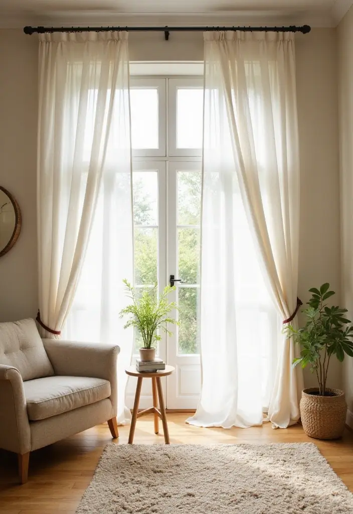 15 DIY Home Improvement Tips That Will Transform Your Space Overnight! - 9. DIY Window Treatments