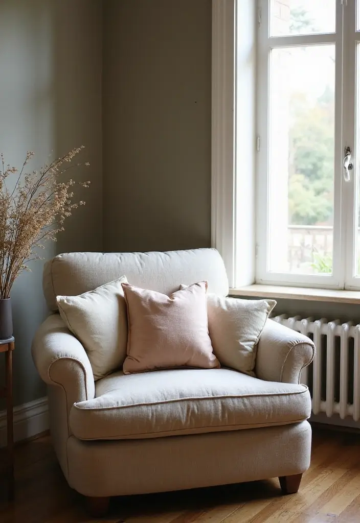 15 Rustic Home Accents That’ll Make Your Space Feel Like a Cozy Retreat! - 15. Cozy Nook with Pillows