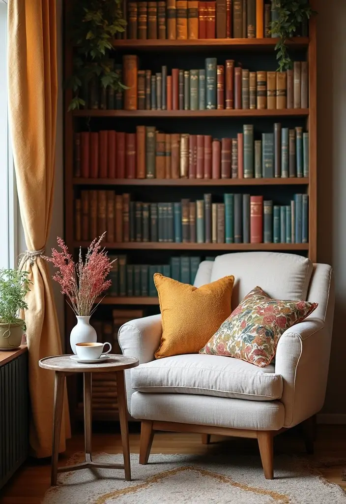 15 Stunning Home Office Ideas That'll Transform Your Work Life (You Won't Believe #8!) - 1. Cozy Reading Nook
