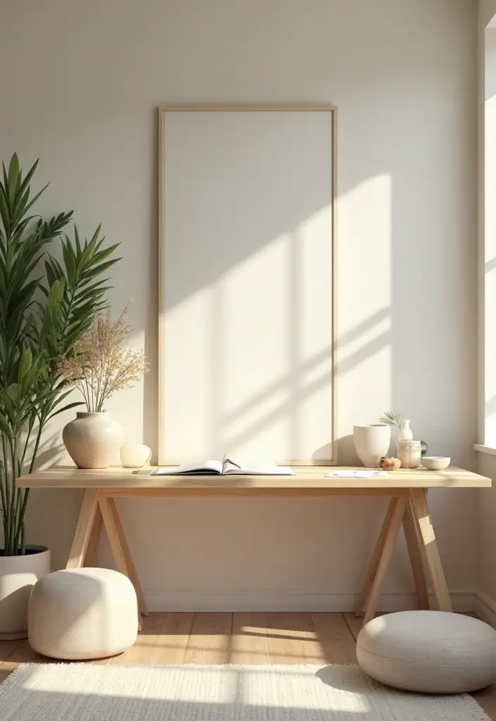 15 Stunning Home Office Ideas That'll Transform Your Work Life (You Won't Believe #8!) - 13. Zen Workspace
