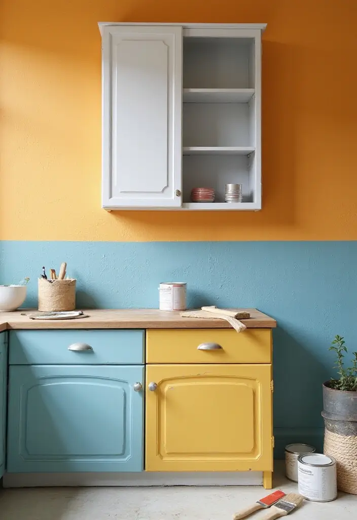 15 Stunning Kitchen Makeovers Under $200 That Will Leave You Speechless! - 1. Fresh Coat of Paint