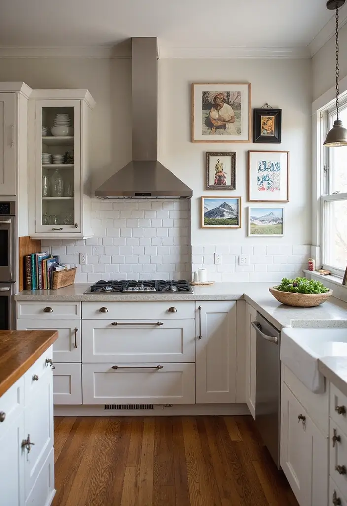 15 Stunning Kitchen Makeovers Under $200 That Will Leave You Speechless! - 13. Statement Wall Decor