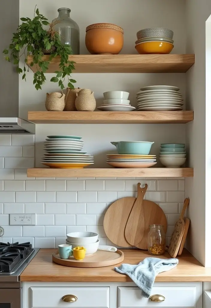 15 Stunning Kitchen Makeovers Under $200 That Will Leave You Speechless! - 2. Stylish Open Shelving