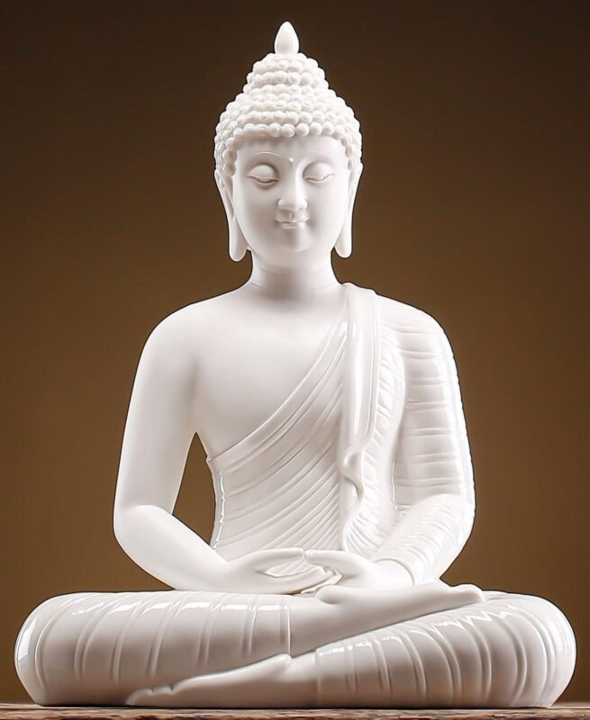 Our Review of the Qinlang 12″ Ceramic Buddha for Peaceful Home Decor