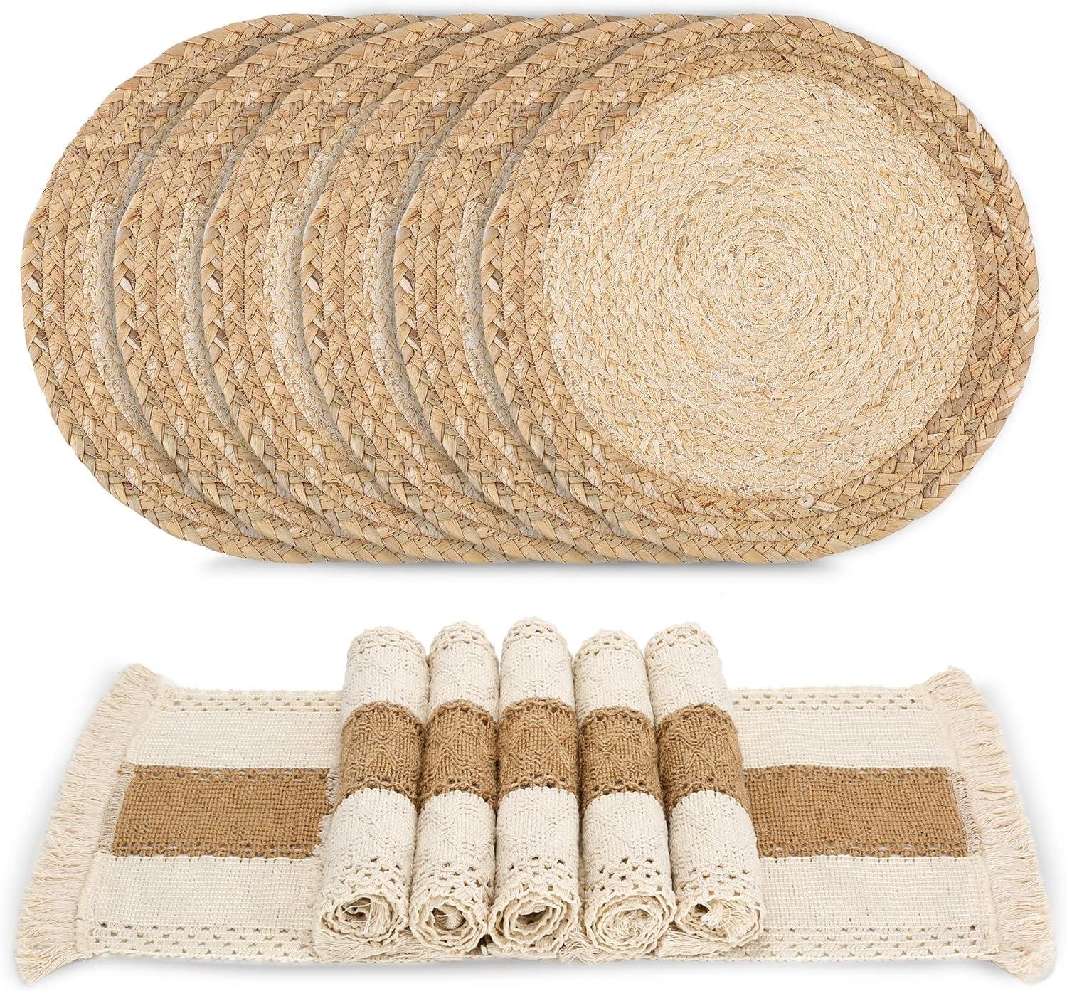 We Tried Handmade Boho Placemats That Transformed Our Table