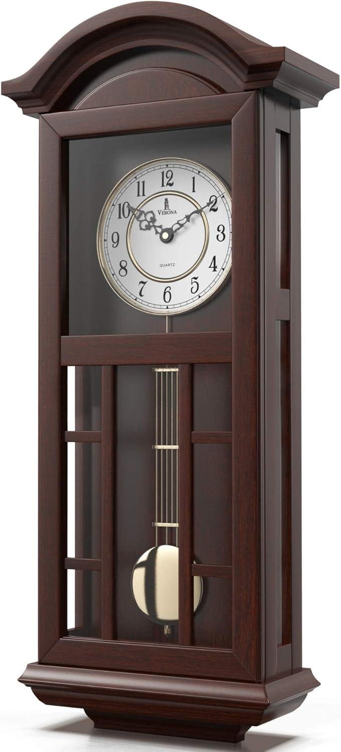 Our Review of the Elegant 27″ Wooden Pendulum Wall Clock