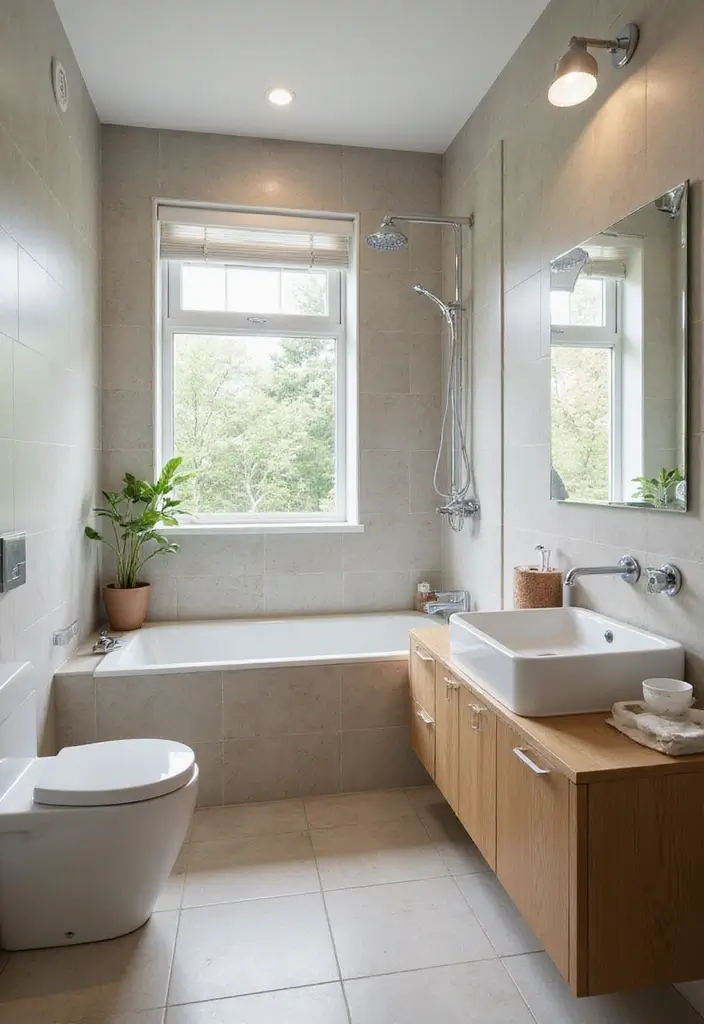 18 Bathroom Transformations Under $500 That'll Make You Want to Renovate Today! - 14. Eco-Friendly Upgrades